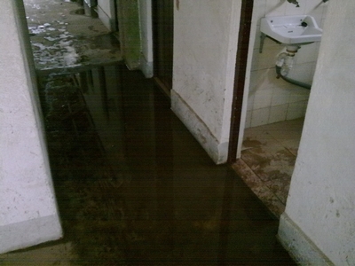 Zona das casas de banho