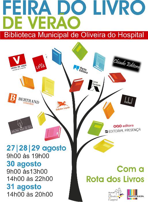 Feira do Livro de Verão em Oliveira do Hospital