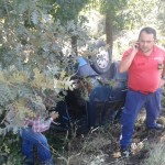    Acidente aparatoso entre três viaturas em Oliveira do Hospital causa um ferido