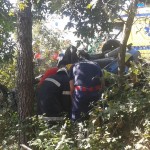    Acidente aparatoso entre três viaturas em Oliveira do Hospital causa um ferido