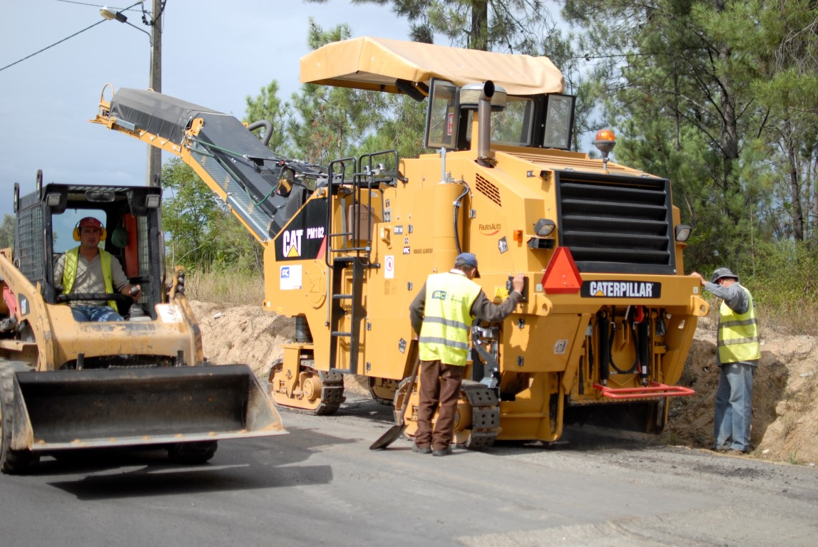 Reparação do pavimento
