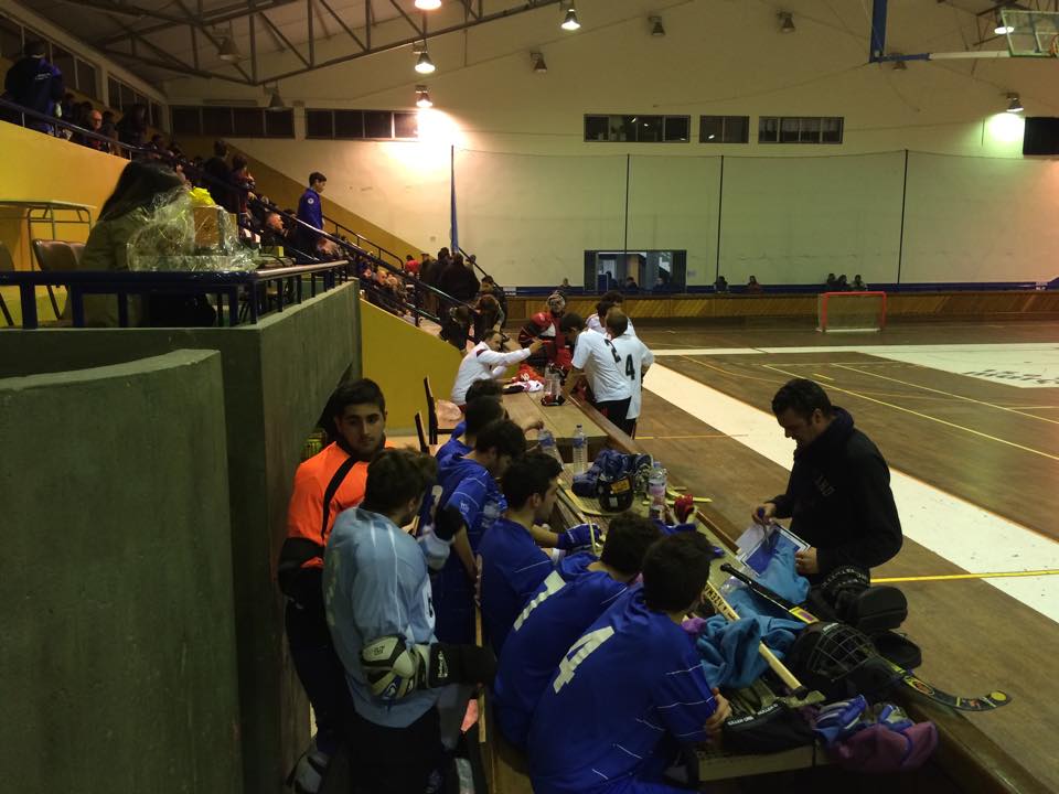 Seniores B do Benfica vencem Oliveira do Hospital em hóquei